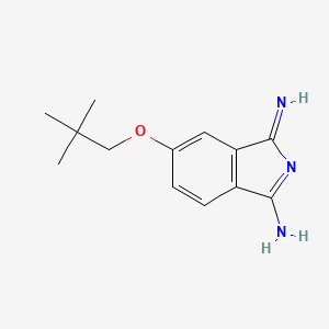 6-(2,2-Dimethylpropoxy)-1-imino-1H-isoindol-3-amine