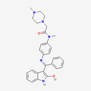 molecular formula C29H31N5O2 B1436778 尼达尼布杂质 E CAS No. 262366-32-5