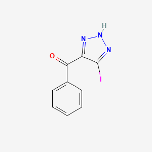 Methanone, (5-iodo-1H-1,2,3-triazol-4-yl)phenyl-