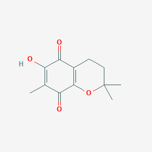 6-Hydroxy-2,2,7-trimethyl-3,4-dihydro-2H-1-benzopyran-5,8-dione