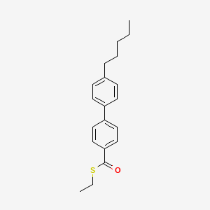 S-Ethyl 4'-pentyl[1,1'-biphenyl]-4-carbothioate