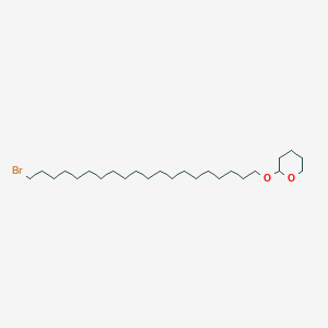 2-[(20-Bromoicosyl)oxy]oxane