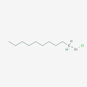 molecular formula C10H21ClZn B14367887 Decylzinc chloride CAS No. 90359-70-9