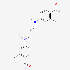 4,4'-[Propane-1,3-diylbis(ethylazanediyl)]bis(2-methylbenzaldehyde)