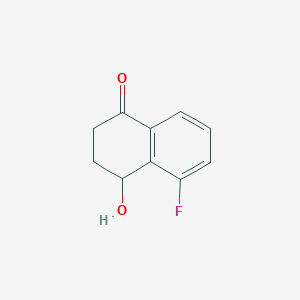 5-Fluoro-4-hydroxy-3,4-dihydronaphthalen-1(2H)-one