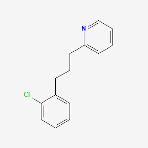 2-[3-(2-Chlorophenyl)propyl]pyridine