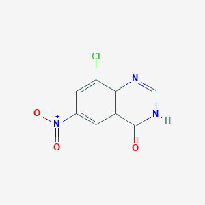 B1436817 8-Chloro-6-nitro-3,4-dihydroquinazolin-4-one CAS No. 1565503-27-6