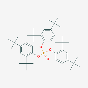 molecular formula C42H63O4P B143682 三(2,4-二叔丁基苯基)磷酸酯 CAS No. 95906-11-9