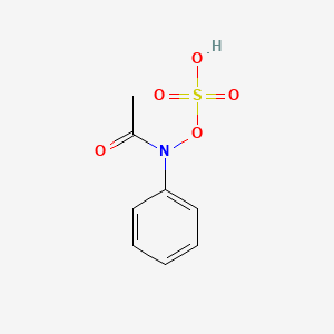 N-Phenyl-N-(sulfooxy)acetamide