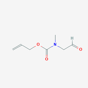 Prop-2-en-1-yl methyl(2-oxoethyl)carbamate