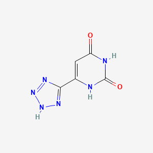 6-(2H-tetrazol-5-yl)-1H-pyrimidine-2,4-dione