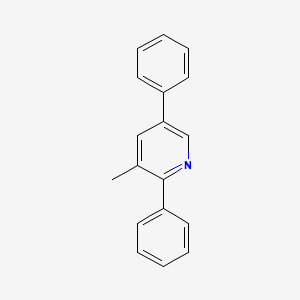 Pyridine, 3-methyl-2,5-diphenyl-