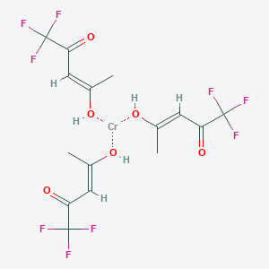 B1436840 Chromium(cento) trifluoropentanedionate CAS No. 14592-89-3