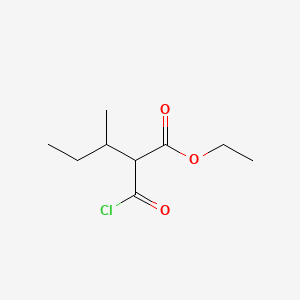 Ethyl 2-(chlorocarbonyl)-3-methylpentanoate