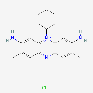 3,7-Diamino-5-cyclohexyl-2,8-dimethylphenazin-5-ium chloride