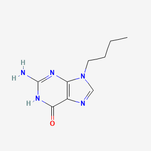 2-amino-9-butyl-9H-purin-6-ol