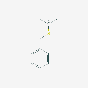 Benzyl(propan-2-ylidene)sulfanium