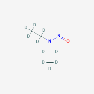 molecular formula C4H10N2O B1436862 N-亚硝基二乙胺 D10 CAS No. 1219794-54-3