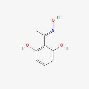 B1436867 (E)-1-(2,6-Dihydroxyphenyl)ethanone oxime CAS No. 22233-82-5