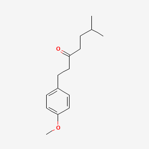 1-(4-Methoxyphenyl)-6-methylheptan-3-one