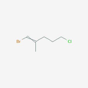 1-Bromo-5-chloro-2-methylpent-1-ene