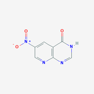 B1436877 6-nitro-3H-pyrido[2,3-d]pyrimidin-4-one CAS No. 2140305-32-2