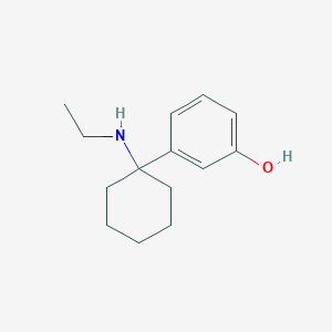 B1436879 3-[1-(Ethylamino)cyclohexyl]phenol CAS No. 2243815-20-3