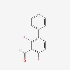 molecular formula C13H8F2O B1436893 2,6-二氟-3-苯基苯甲醛 CAS No. 2221812-11-7