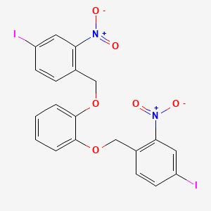 1,1'-[1,2-Phenylenebis(oxymethylene)]bis(4-iodo-2-nitrobenzene)