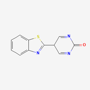 5-(1,3-Benzothiazol-2-yl)pyrimidin-2(5H)-one