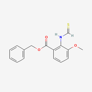 Benzyl 2-(methanethioylamino)-3-methoxybenzoate