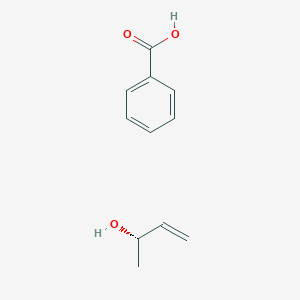 molecular formula C11H14O3 B14369309 Benzoic acid--(2S)-but-3-en-2-ol (1/1) CAS No. 90270-43-2