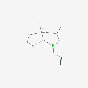 molecular formula C13H23B B14369377 4,8-Dimethyl-2-(prop-2-en-1-yl)-2-borabicyclo[3.3.1]nonane CAS No. 92055-66-8