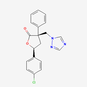 molecular formula C19H16ClN3O2 B1436951 芬布康唑内酯 B RH-9130 CAS No. 146887-38-9