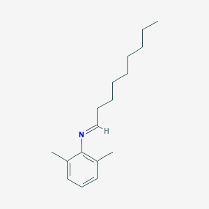 molecular formula C17H27N B14369562 (1E)-N-(2,6-Dimethylphenyl)nonan-1-imine CAS No. 92751-91-2