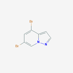 B1436958 4,6-Dibromopyrazolo[1,5-a]pyridine CAS No. 1473426-21-9