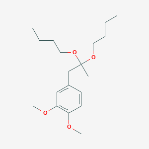 4-(2,2-Dibutoxypropyl)-1,2-dimethoxybenzene