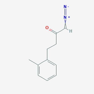 1-Diazonio-4-(2-methylphenyl)but-1-en-2-olate