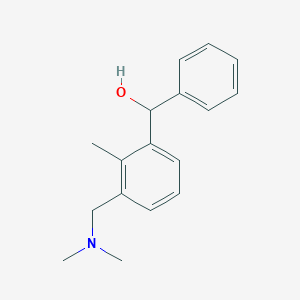 {3-[(Dimethylamino)methyl]-2-methylphenyl}(phenyl)methanol