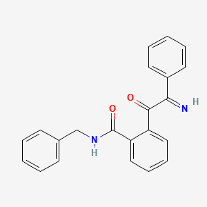 N-Benzyl-2-[imino(phenyl)acetyl]benzamide