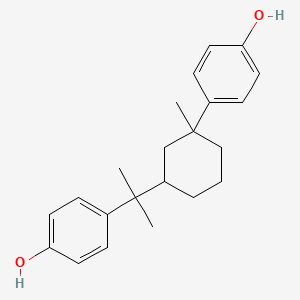 4-{2-[3-(4-Hydroxyphenyl)-3-methylcyclohexyl]propan-2-yl}phenol