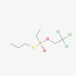 S-Propyl O-(2,2,2-trichloroethyl) ethylphosphonothioate