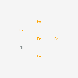 molecular formula Fe5Ti B14369740 iron;titanium CAS No. 92909-57-4