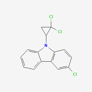 3-Chloro-9-(2,2-dichlorocyclopropyl)-9H-carbazole