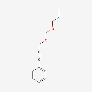 [3-(Propoxymethoxy)prop-1-YN-1-YL]benzene