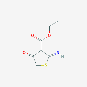 Ethyl 2-imino-4-oxothiolane-3-carboxylate