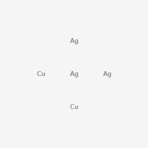 molecular formula Ag3Cu2 B14369782 copper;silver CAS No. 90065-83-1