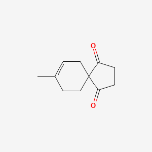 Spiro[4.5]dec-7-ene-1,4-dione, 8-methyl-