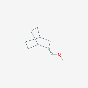 molecular formula C10H16O B14369856 2-(Methoxymethylidene)bicyclo[2.2.2]octane CAS No. 92777-56-5