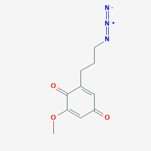 2-(3-Azidopropyl)-6-methoxycyclohexa-2,5-diene-1,4-dione